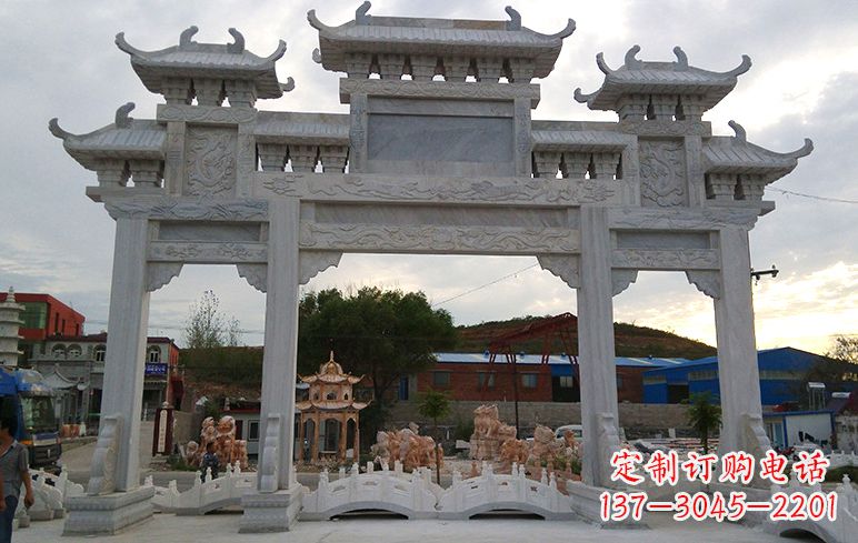 无锡石牌坊雕刻