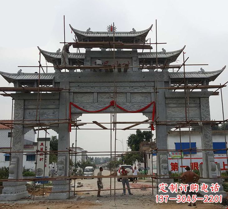 无锡石牌坊雕塑