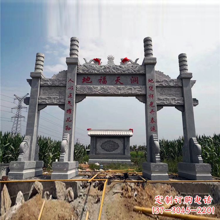 无锡石牌楼石雕