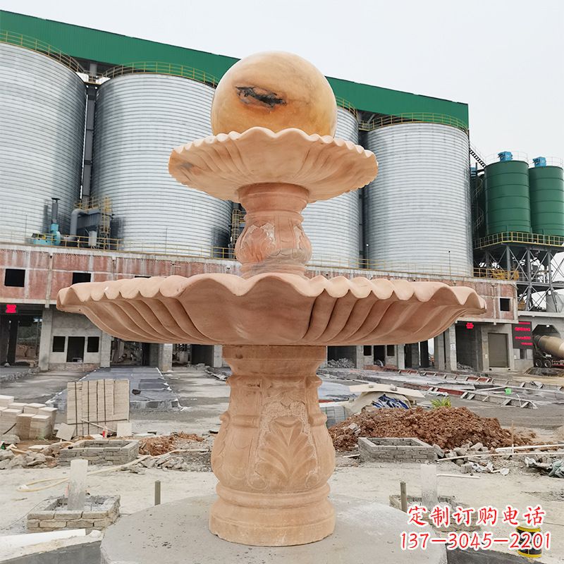 无锡石喷泉石雕