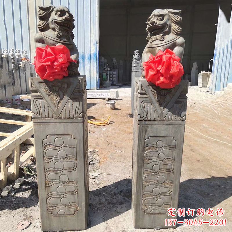 无锡石狮子栓马桩