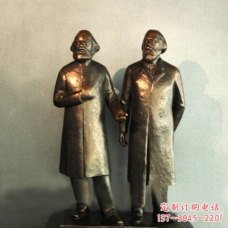 无锡世纪伟人马克思和恩格斯雕塑