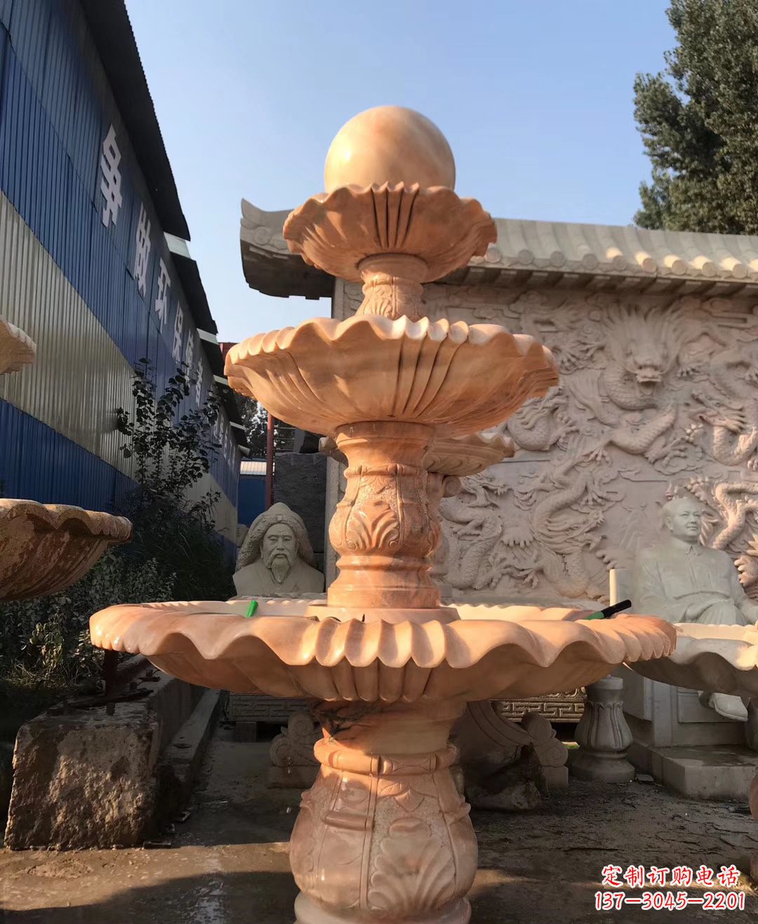 无锡水池风水球
