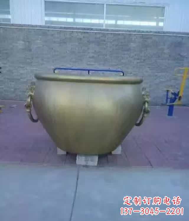 无锡水缸铜雕塑