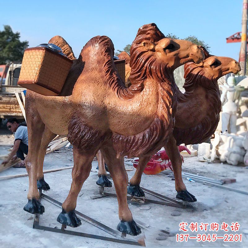 无锡丝绸之路仿真骆驼雕塑