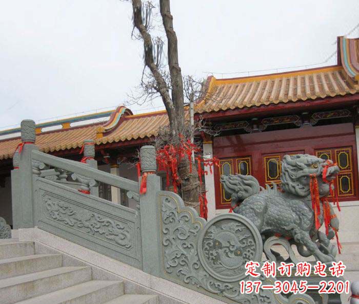 无锡寺庙景观仿古石栏板
