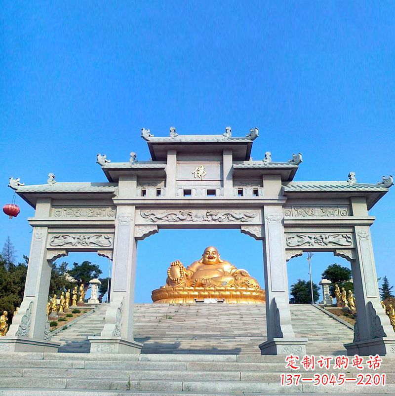 无锡寺庙石雕牌坊