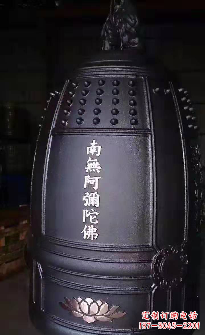无锡寺庙铜钟雕塑户外景观雕塑