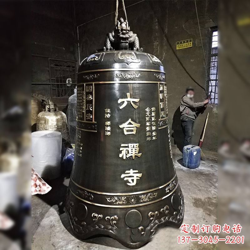 无锡寺院铸铜铜钟