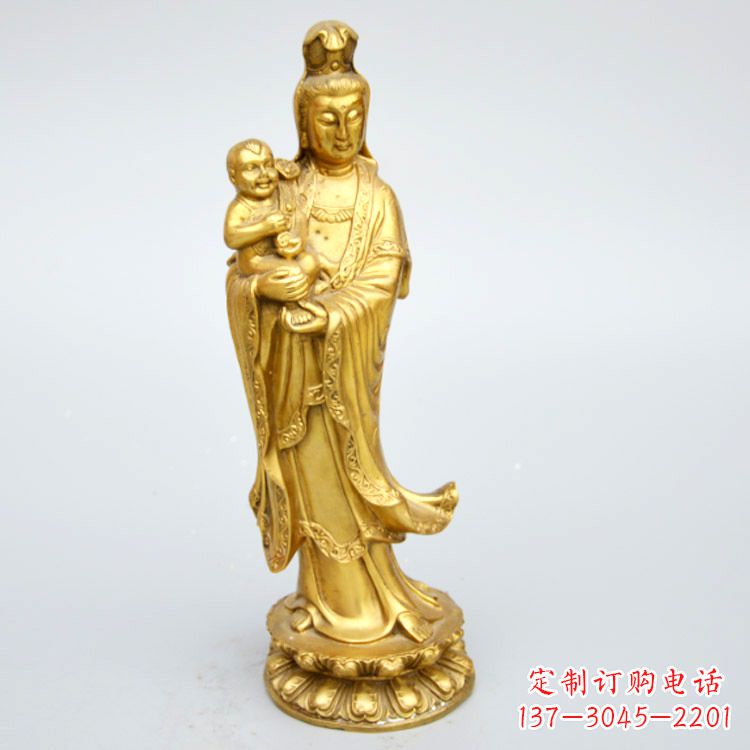 无锡送子观音铜雕