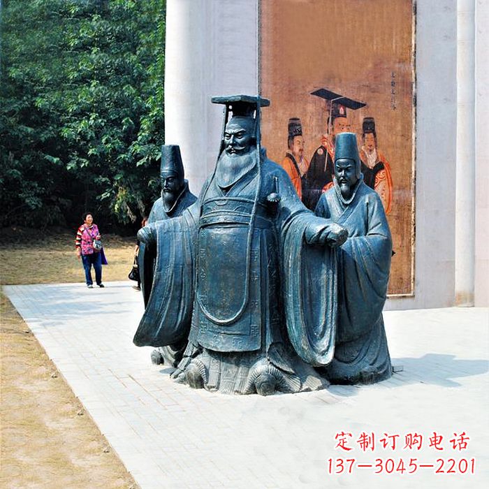 无锡隋文帝杨坚景观雕塑