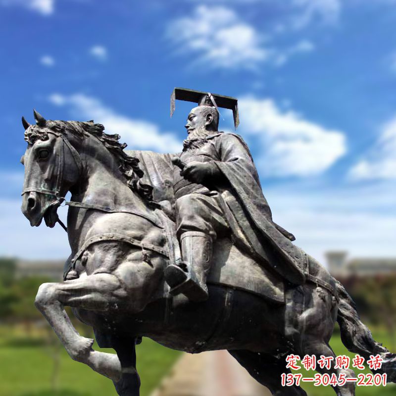 无锡隋文帝骑马雕塑