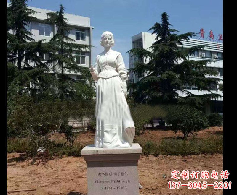 无锡提灯天使弗洛伦斯·南丁格尔石雕 (3)