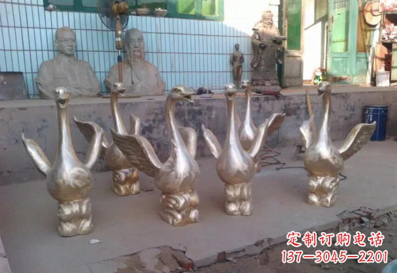无锡天鹅喷泉雕塑