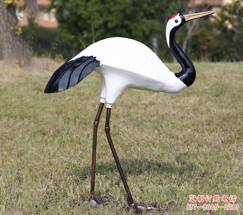 无锡庭院仙鹤雕塑