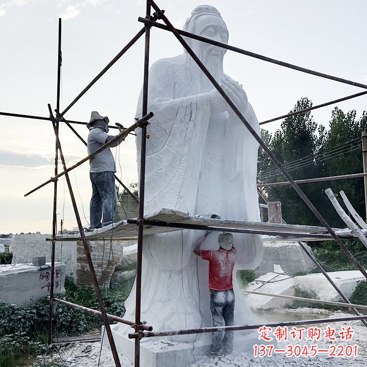 无锡通向石雕孔子像