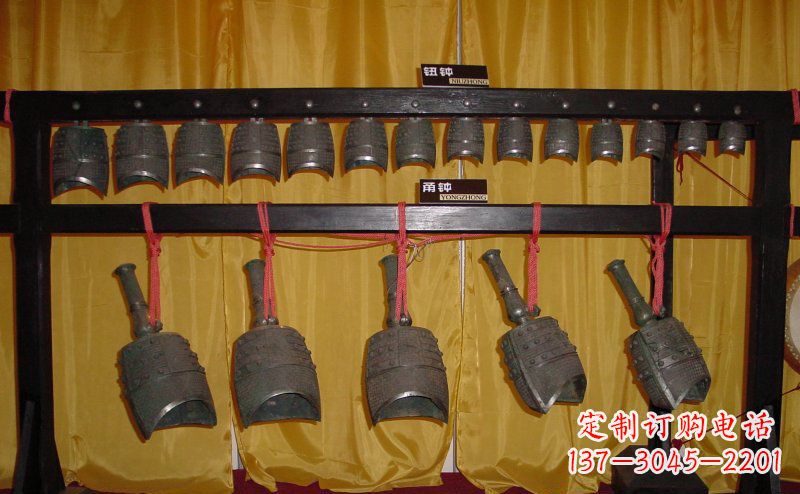 无锡铜编钟古代乐器雕塑