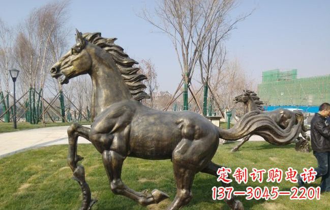 无锡铜雕奔马