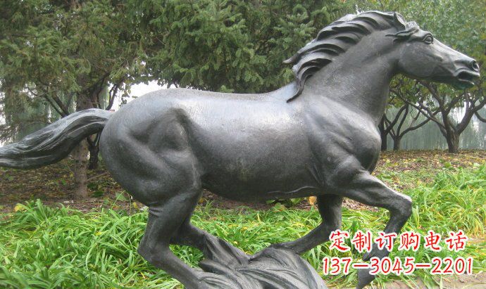 无锡铜雕奔马公园动物雕塑