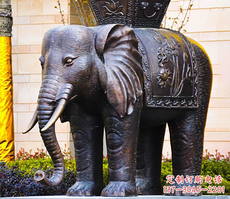 无锡铜雕大象
