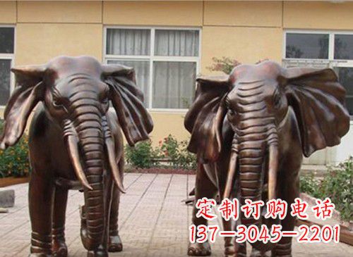 无锡铜雕大象222