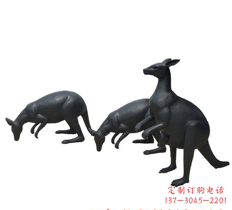 无锡铜雕袋鼠雕塑