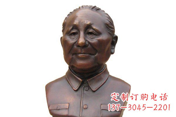 无锡铜雕邓小平头像
