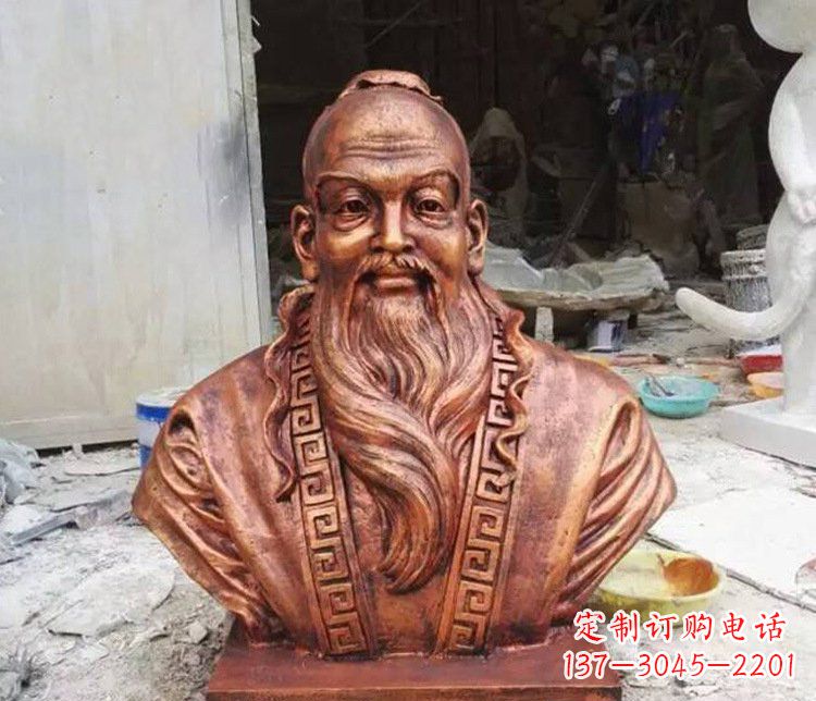 无锡铜雕古代孙思邈人物雕塑