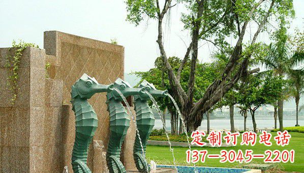 无锡铜雕海马雕塑