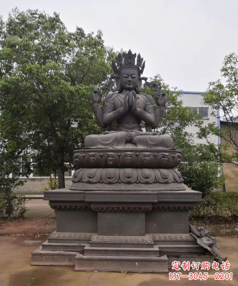 无锡铜雕密宗佛寺庙佛像雕塑