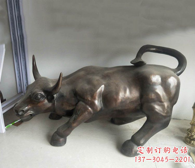 无锡铜雕牛广场动物景观摆件