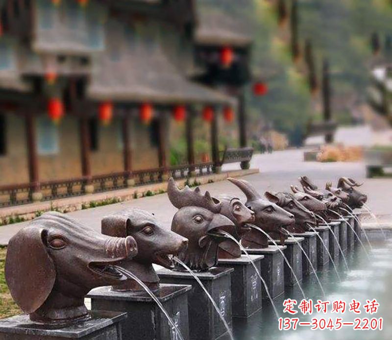 无锡铜雕喷泉