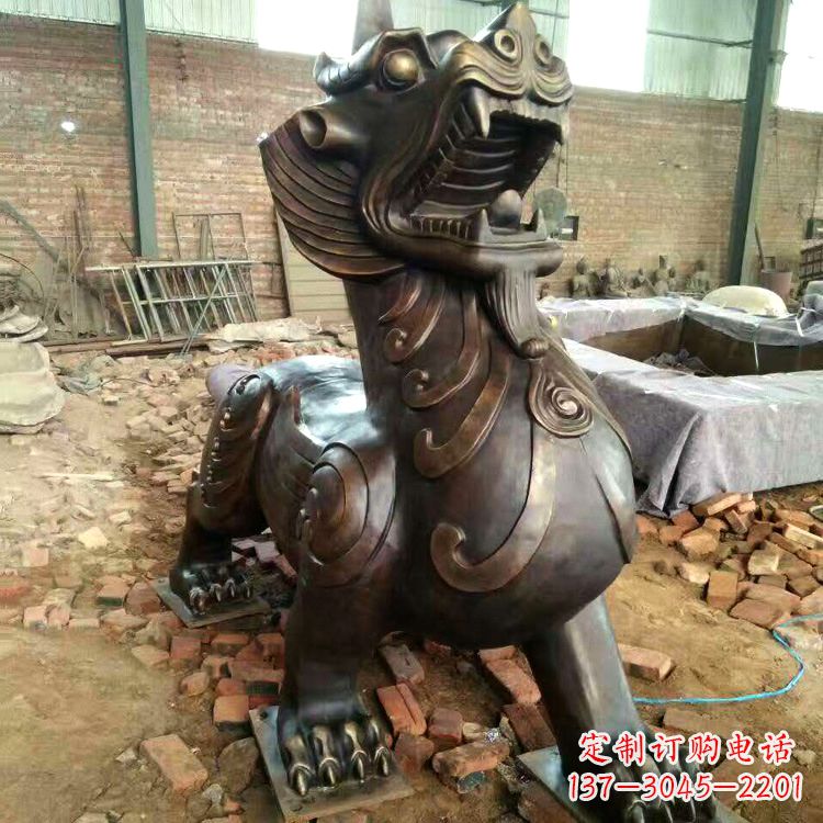 无锡铜雕貔貅镇宅辟邪