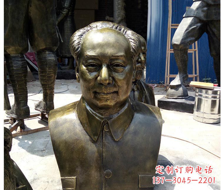 无锡铜雕伟人毛主席胸像