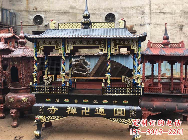 无锡铜雕像铁香炉