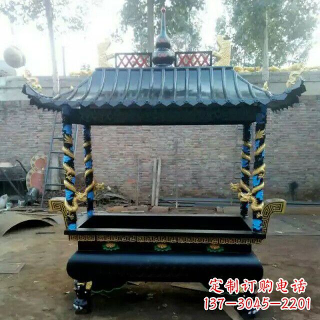 无锡铜雕小香炉