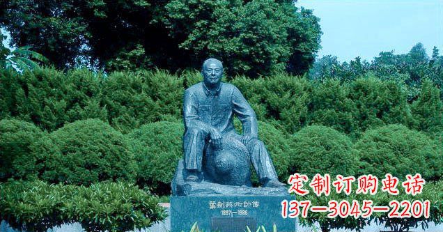无锡铜雕叶剑英公园名人铜雕