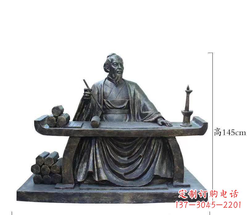 无锡铜雕张仲景人物