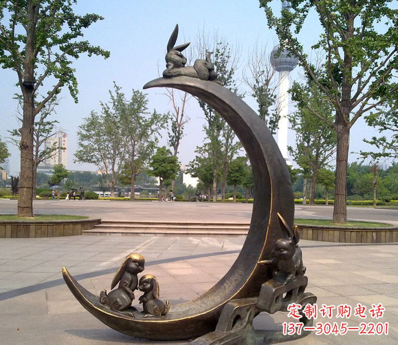 无锡兔子铜雕