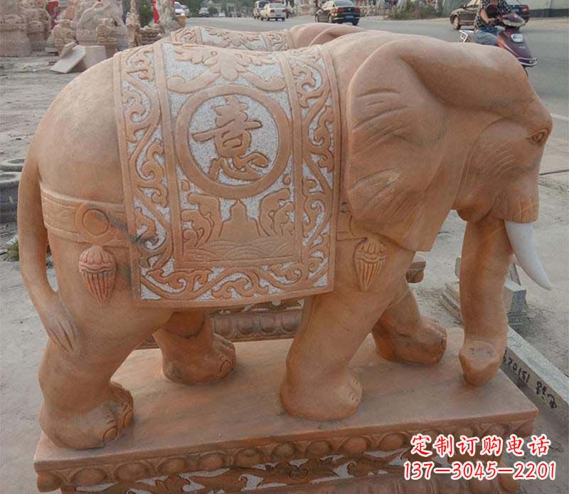 无锡晚霞红如意动物大象