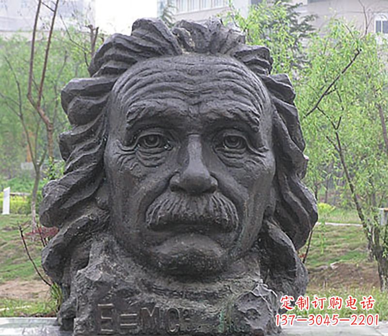 无锡伟人名人头像铜雕