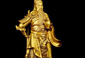 无锡关公铜雕，传承古典传统