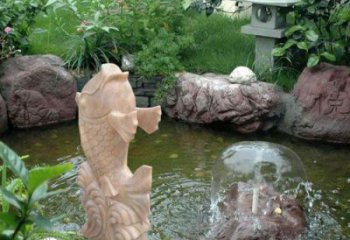 无锡艺术化的鲤鱼雕塑，让你家的氛围变得更加温馨