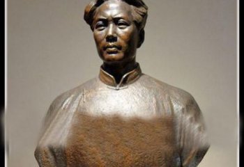 无锡青年毛主席胸像铜雕：一份永恒的礼物
