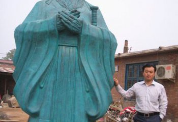 无锡来自中国历史的经典孔子雕塑