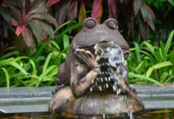 无锡青蛙喷泉铜雕，让您的休憩空间更加欢乐