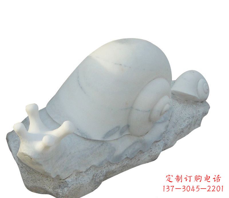 无锡蜗牛石雕公园动物摆件