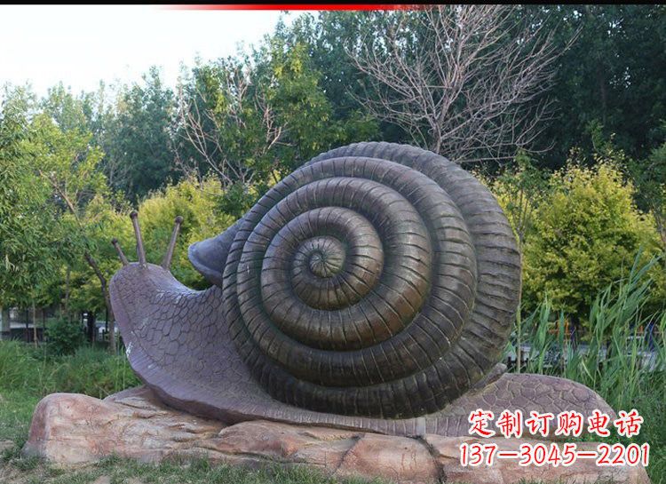 无锡蜗牛铜雕222
