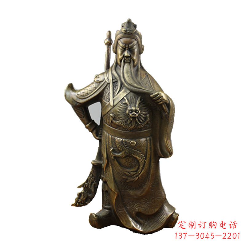 无锡武财神关公风水铜雕