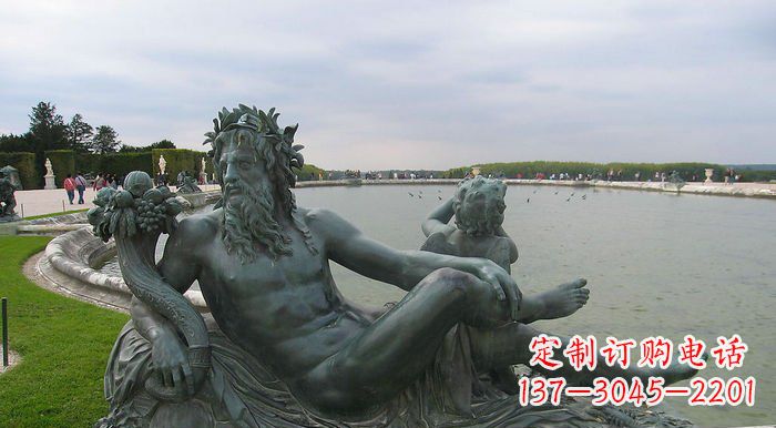 无锡西方男人铸铜人物铜雕